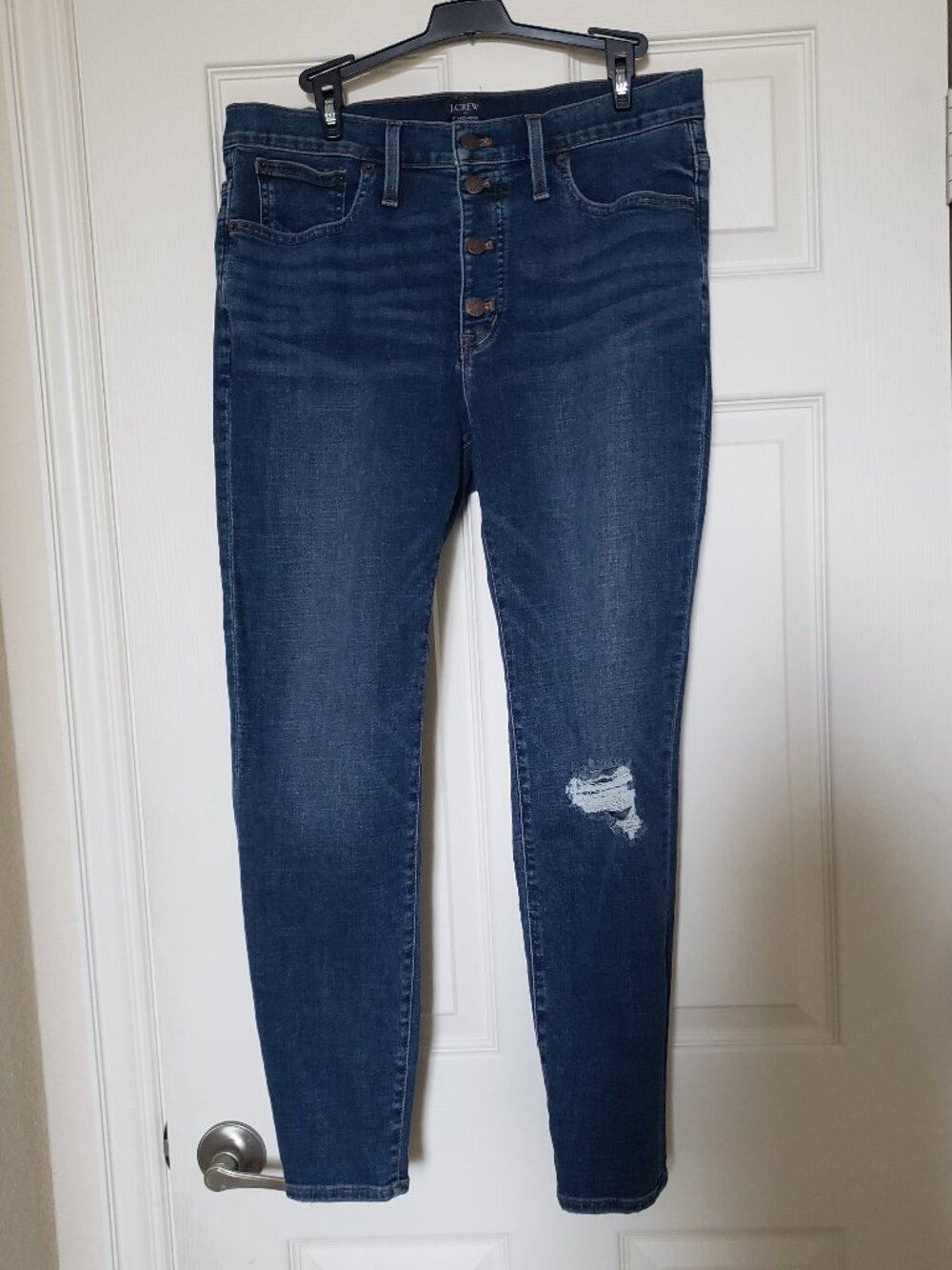 J. Crew Women's 9” Mid-Rise Skinny Jeans - Size 31 - EUC